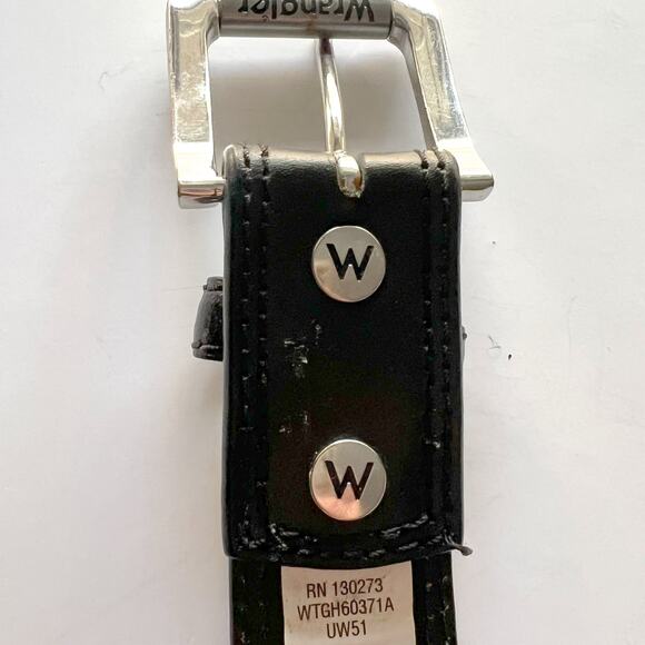 Wrangler Men’s Black Belt RN 130273 4XL Big and Tall - Picture 4 of 14